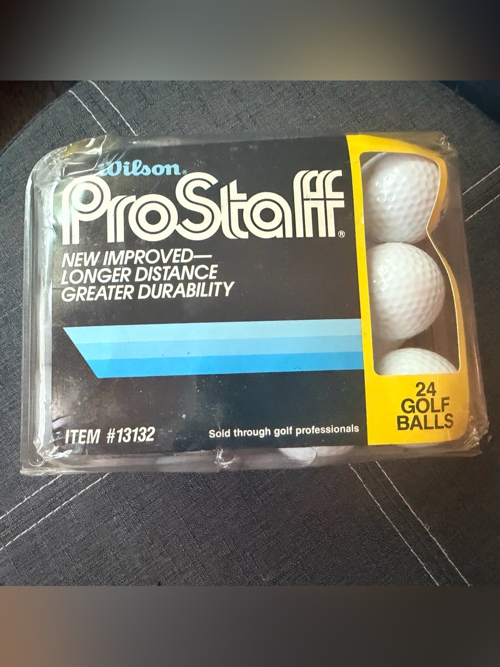 NEW! Vintage 80’s Wilson ProStaff Golf Balls - White (24 Pack) 1980’s Gift